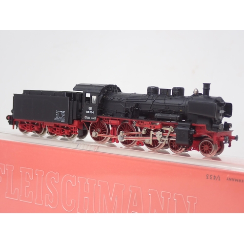 139 - Two Fleischmann 'Piccolo' Locomotives, 7160 4-6-0, boxed; and 7078 4-6-4, boxed