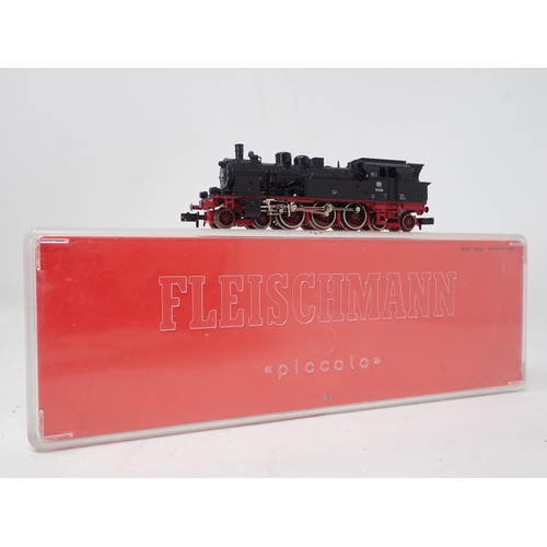 139 - Two Fleischmann 'Piccolo' Locomotives, 7160 4-6-0, boxed; and 7078 4-6-4, boxed