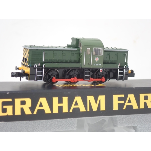 148 - Graham Farish N gauge Class 14 diesel Locomotive in BR green livery