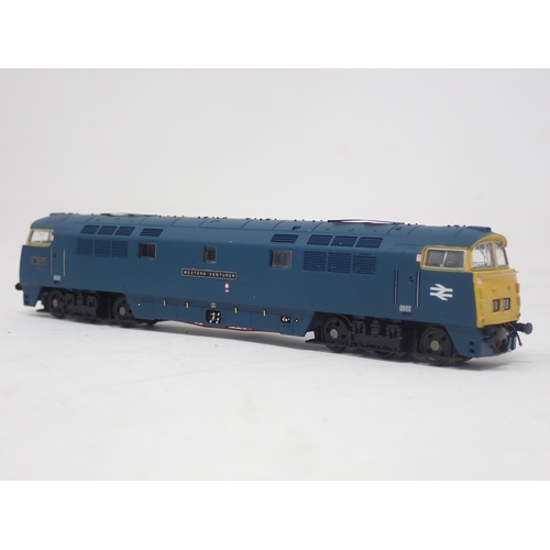 151 - Dapol N gauge Class 52 'Western Venturer' Locomotive in BR blue livery, boxed