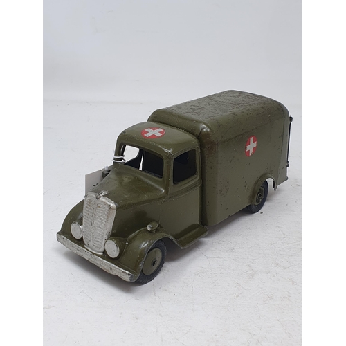 174 - A Britains six wheel Army Lorry and Ambulance