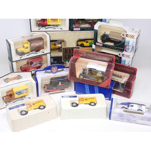 220 - A box of Corgi Comics, Eddie Stobart and Lledo boxed Models