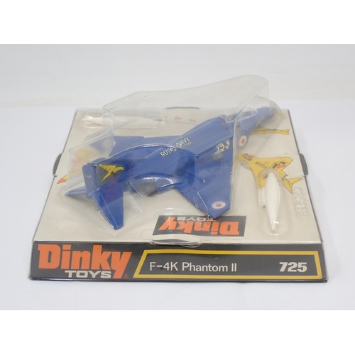 236 - A boxed Dinky Toys No.725 F-4K Phantom II Aircraft