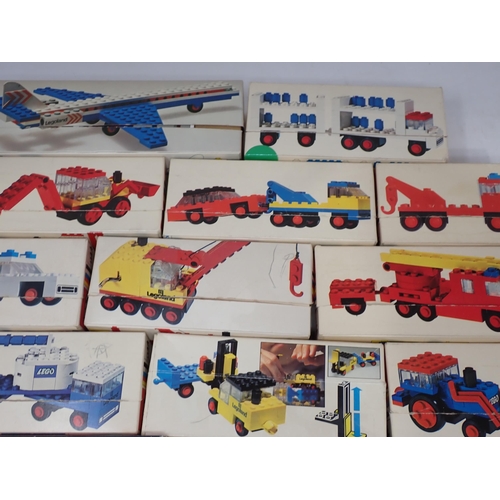 239 - Twenty four assorted boxed Lego Sets and a Marx battery operated Traffic Light