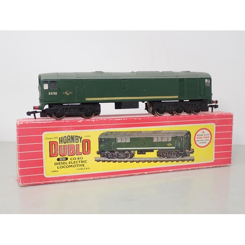 513 - Hornby Dublo 2232 Co-Co diesel Locomotive, boxed with packing rings and instructions, and a 2233 Co-... 