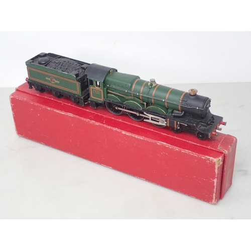 518 - Hornby Dublo 2220 'Denbigh Castle' Locomotive, boxed with instructions