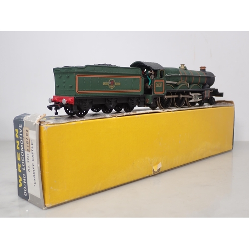 528 - Wrenn 00 gauge 2221 'Cardiff Castle' Locomotive, boxed (box lid A/F); and Wrenn 2218 2-6-4T Locomoti... 