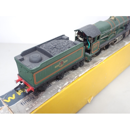 528 - Wrenn 00 gauge 2221 'Cardiff Castle' Locomotive, boxed (box lid A/F); and Wrenn 2218 2-6-4T Locomoti... 