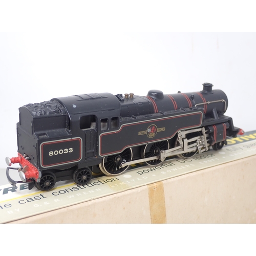 528 - Wrenn 00 gauge 2221 'Cardiff Castle' Locomotive, boxed (box lid A/F); and Wrenn 2218 2-6-4T Locomoti... 