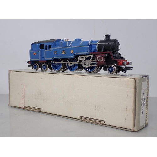 529 - Wrenn 00 gauge W2246 2-6-4T Locomotive in Caledonian blue livery, boxed with instructions