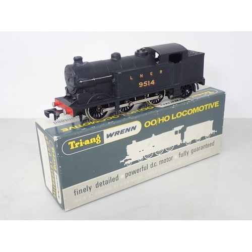 531 - Wrenn 00 gauge W2217 0-6-2T in LNER black livery, boxed; and Wrenn W2230 Bo-Bo diesel electric Locom... 