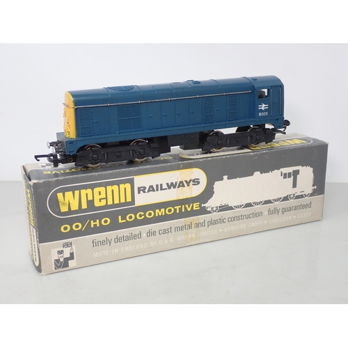 531 - Wrenn 00 gauge W2217 0-6-2T in LNER black livery, boxed; and Wrenn W2230 Bo-Bo diesel electric Locom... 