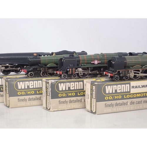 534 - Wrenn 00 gauge W2213 A4 'Peregrine' in NE black livery, boxed with instructions