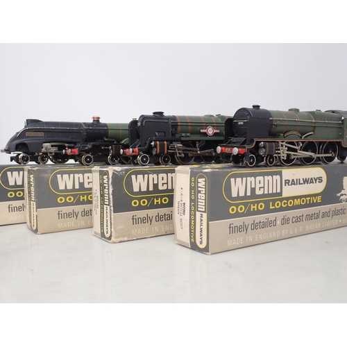 534 - Wrenn 00 gauge W2213 A4 'Peregrine' in NE black livery, boxed with instructions