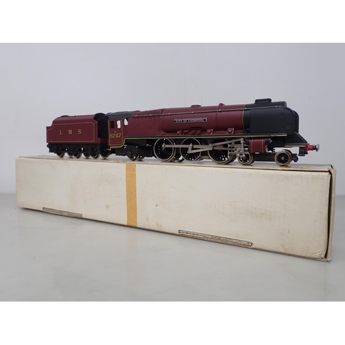 539 - Wrenn 00 gauge W2242 'City of Liverpool' Locomotive in LMS maroon livery, boxed with instructions