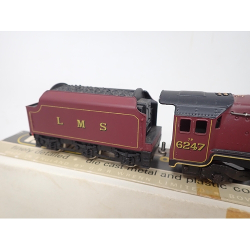 539 - Wrenn 00 gauge W2242 'City of Liverpool' Locomotive in LMS maroon livery, boxed with instructions