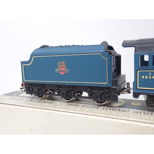 541 - Wrenn 00 gauge W2229 'City of Glasgow' Locomotive in BR blue livery, boxed with instructions