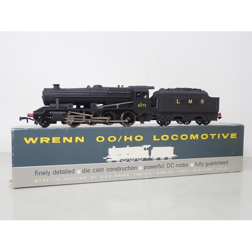 543 - Wrenn 00 gauge 2224 2-8-0 8F LMS Locomotive, boxed with instructions; and W2227 'City of Stoke-on-Tr... 