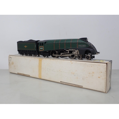 545 - Wrenn W2211 A4 'Mallard' in BR green livery, boxed; and Wrenn W2225 2-8-0 8F Locomotive in LMS black... 