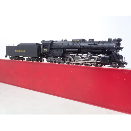 551 - Rivarossi 1244 HO scale S3 Class 2-8-4 Nickel Plate Road Locomotive, boxed