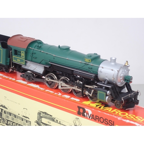 555 - Rivarossi 1230 HO scale 2-8-2 heavy Mikado Locomotive in Southern Railway livery, boxed