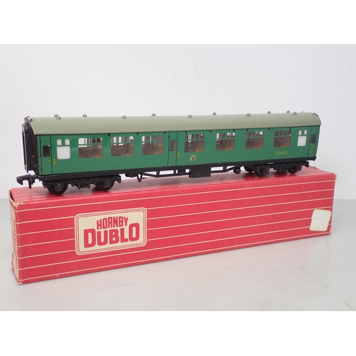 583 - Six Hornby Dublo SR Coaches to include; 5x 4054 1st/2nd Class and 4055 Brake/2nd, all boxed