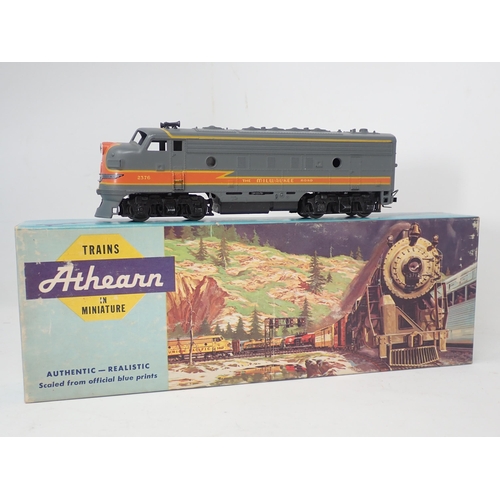 601 - Nine boxed Athearn HO scale American Locomotives