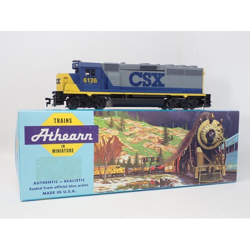 601 - Nine boxed Athearn HO scale American Locomotives