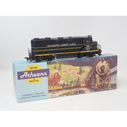 604 - Eight boxed Athearn HO scale American Locomotives