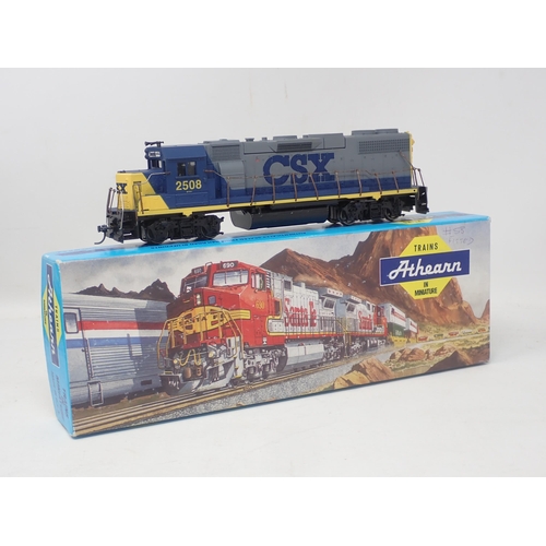 604 - Eight boxed Athearn HO scale American Locomotives