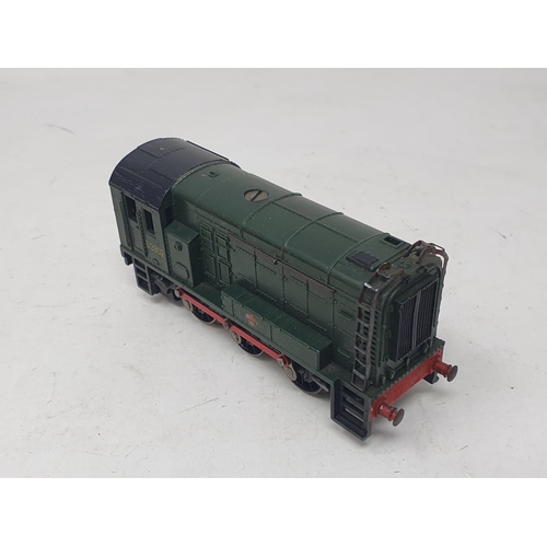 629 - Hornby Dublo 2218 2-6-4T Locomotive, boxed; and 2231 0-8-0 diesel Shunter, boxed