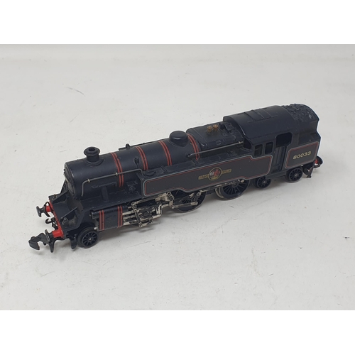 629 - Hornby Dublo 2218 2-6-4T Locomotive, boxed; and 2231 0-8-0 diesel Shunter, boxed