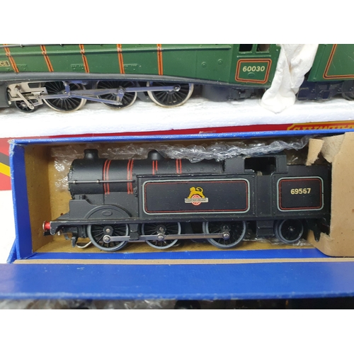 671 - Hornby Dublo ED11 'Silver King' Locomotive, unboxed; Hornby Dublo EDL17 0-6-2T Locomotive, boxed; an... 