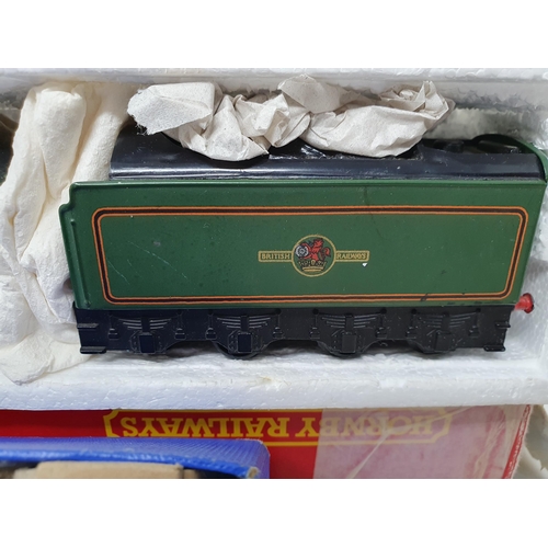 671 - Hornby Dublo ED11 'Silver King' Locomotive, unboxed; Hornby Dublo EDL17 0-6-2T Locomotive, boxed; an... 