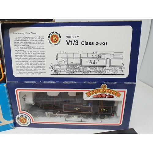 681 - A boxed Airfix 1400 Class 0-4-2 GWR Locomotive, boxed Mainline J72 0-6-0T in BR livery, another in L... 