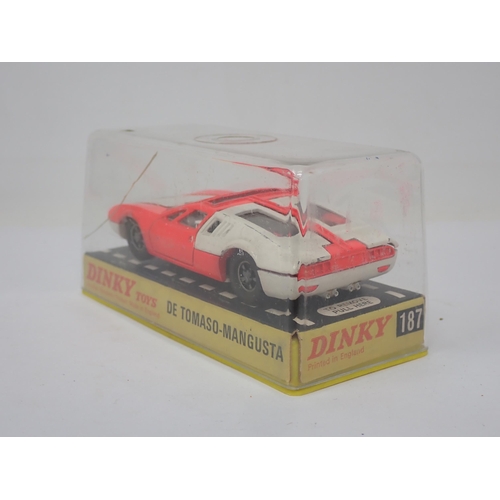 71 - A boxed Dinky Toys No.187 De Tomaso-Mangusta