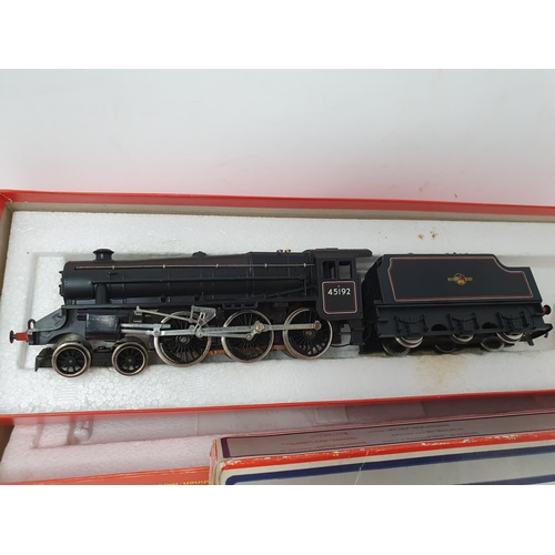 743 - Boxed Hornby 00 gauge R859 Black 5 4-6-0 Locomotive, boxed Hornby R347 diesel Locomotive and a Lima ... 