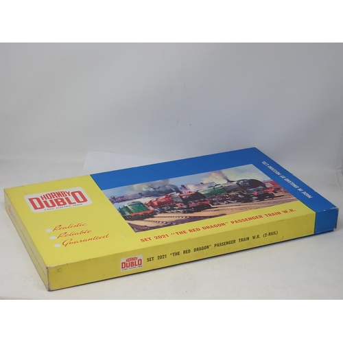 3 - Hornby Dublo 2021 'The Red Dragon' Passenger Set, unused and in mint condition. Box in Ex plus condi... 
