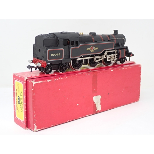 26 - Hornby Dublo 2218 2-6-4T Locomotive, boxed. Early version with metal coupling, unused in mint condit... 