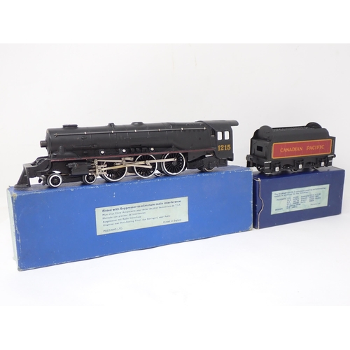 28 - Hornby Dublo very rare EDL2 C.P.R. Locomotive in excellent plus condition. Would be near mint but cy... 