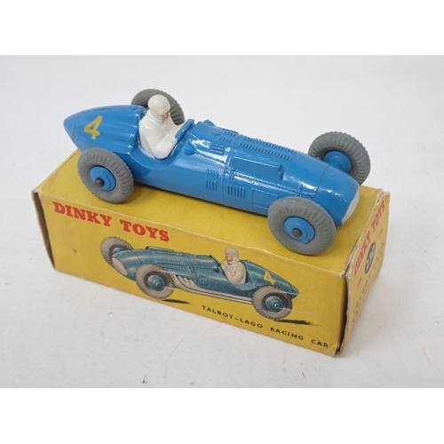 213 - Dinky Toys 230 Talbot-Lago Racing Car, boxed