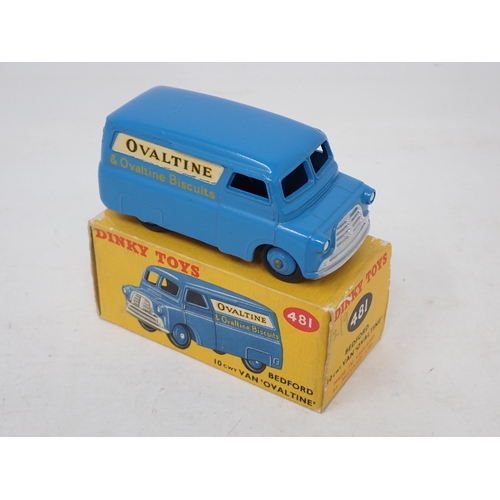 214 - Dinky Toys 481 Bedford 'Ovaltine' Van, boxed