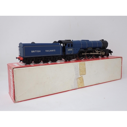 240 - A Wills Finecast 00 gauge kit built LNER A3 Locomotive 'Windsor Lad' No.60035 in BR blue livery with... 