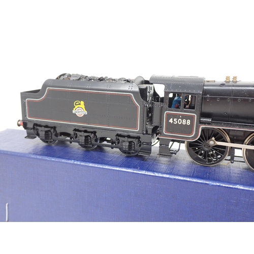 241 - A DJH 00 gauge kit built Class 5MT 4-6-0 Locomotive No.45088 in early emblem BR black livery, with P... 