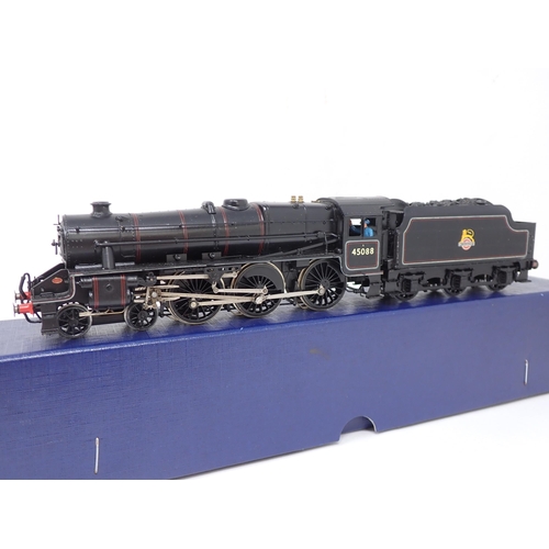 241 - A DJH 00 gauge kit built Class 5MT 4-6-0 Locomotive No.45088 in early emblem BR black livery, with P... 