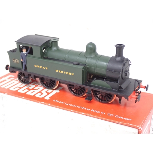 242 - A Wills Finecast 00 gauge kit built GWR 'U1' Class ex Taff Vale finished in Great Western green live... 