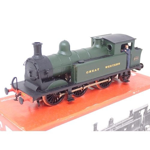 242 - A Wills Finecast 00 gauge kit built GWR 'U1' Class ex Taff Vale finished in Great Western green live... 