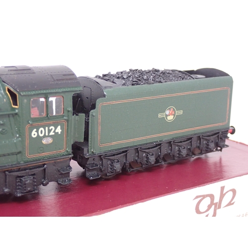 245 - A DJH 00 gauge kit built Peppercorn A1 Class 'Kenilworth' Locomotive No.60124 in late BR emblem BR g... 