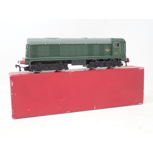 253 - Hornby Dublo 2230 Bo-Bo diesel Locomotive in scarce plain red box. Excellent condition box excellent... 