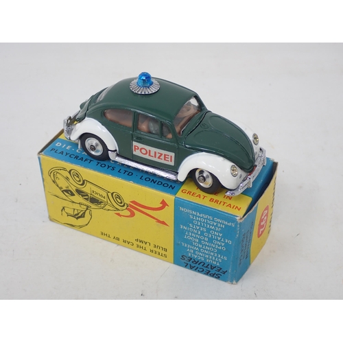 268 - Corgi Toys 492 Volkswagen Police Car, boxed